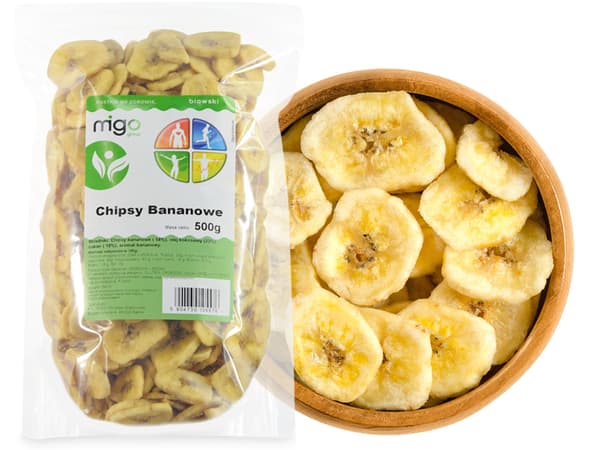 MIGOgroup bananchips 500g