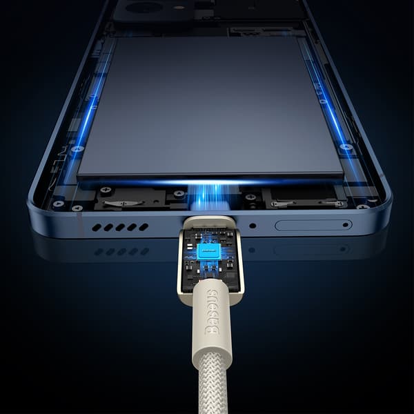 Volframi Kulta USB-C 100W 2m Kaapeli - Kulta