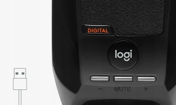 Logitech OEM S-150 sorte højttalere