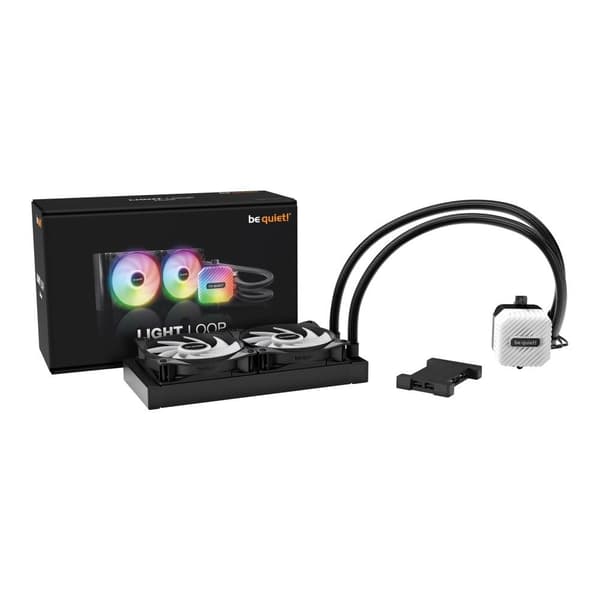 Be Quiet! Light Loop BW020 ARGB 240 mm sort vandkøling