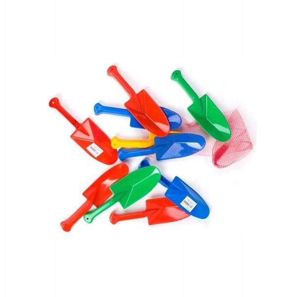 Enfärgfull sandspade 27 cm strandspade premiumfärg