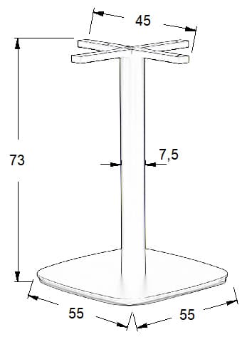 SH-3050-4/B - 55x55 cm