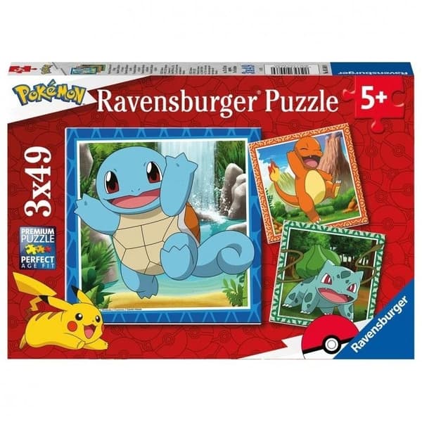 Børnepuslespil 3x49 Pokémon