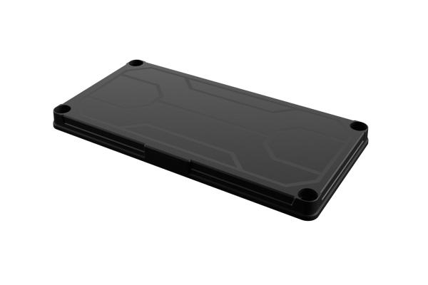 QBRICK SYSTEM Hyllsystem 60/30x4 plastförvaringsställ