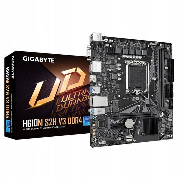 Moderkort Gigabyte H610M S2H V3 DDR4