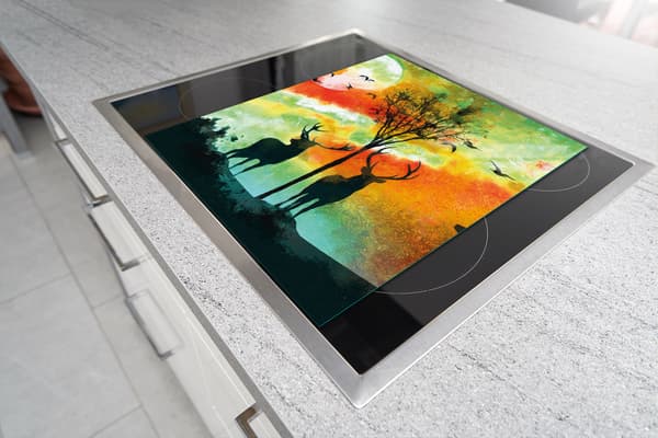 GLAS SKÆREBRÆT 45x52 DEER