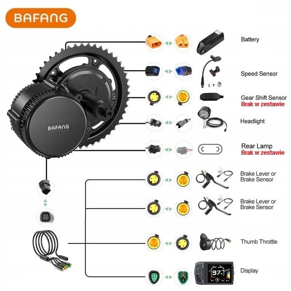 BAFANG ELCYKELKIT 48V 250W