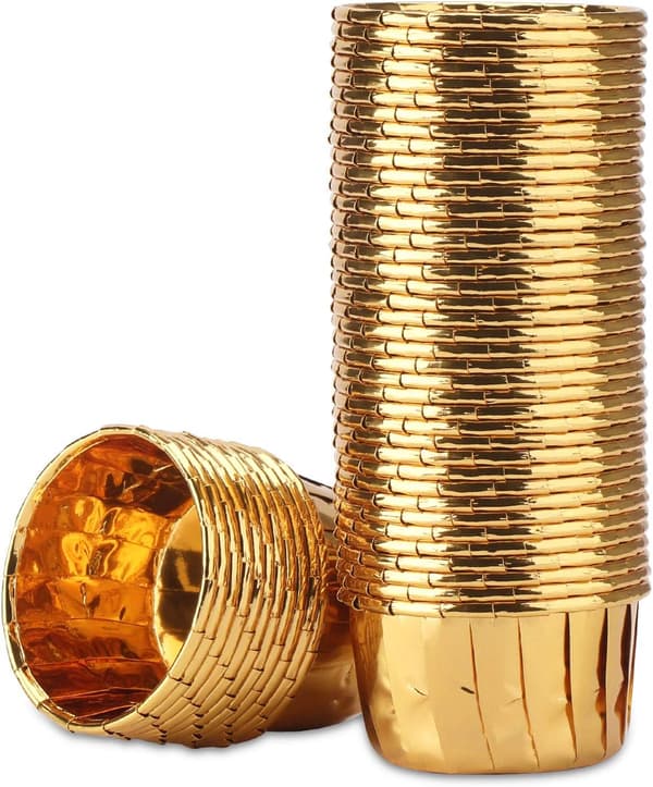 TG80292-1 MUFFINSPAPPER MUGGAR MUFFINFORM GULD 50 ST