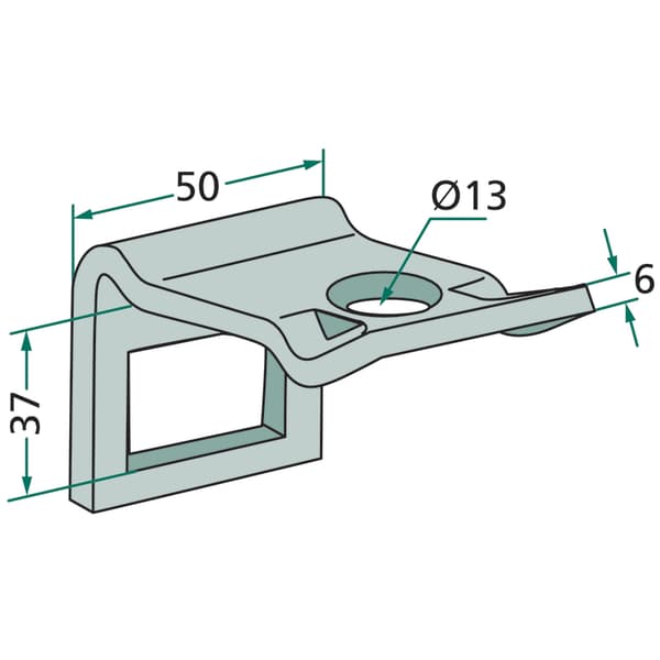 Kahva 1801.HH17-3111 32 x 10 mm