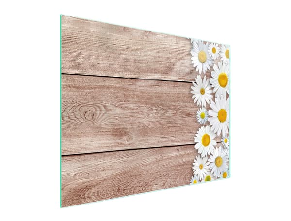 SKÄRBRÄDA I GLAS 52x40 TRÄ