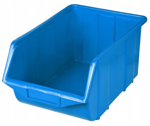 Ecobox opbevaringsbeholder, stor | Blå