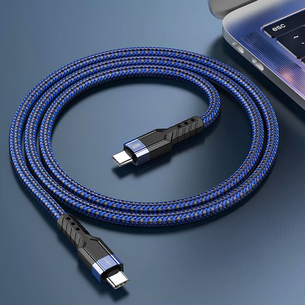 USB-C/USB-C-kaapeli | 60 W | 3 A | PD | 1 m