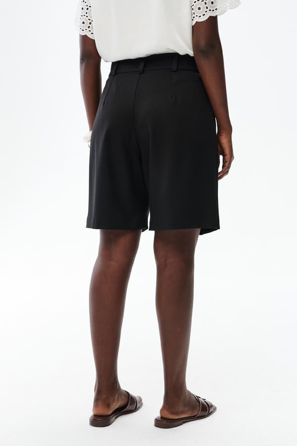 Rafii Bermudashorts Svarta Dam 42