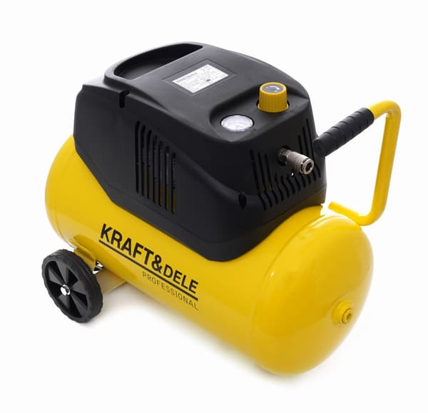 Oljefri kompressor 24L 8bar | Kraft&Dele