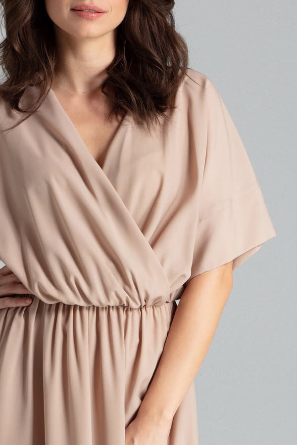 Klänning L055 Beige M