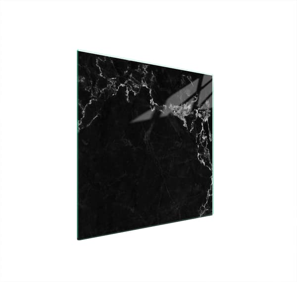 GLASSKYDDSPLÅT FÖR SPIS 50x52 MARMOR