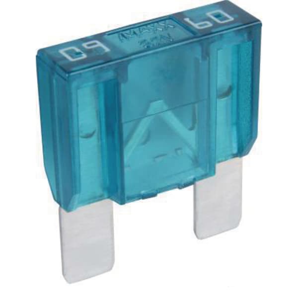 Maxi platt säkring 32V 1x60A 29,7x33,9mm blå