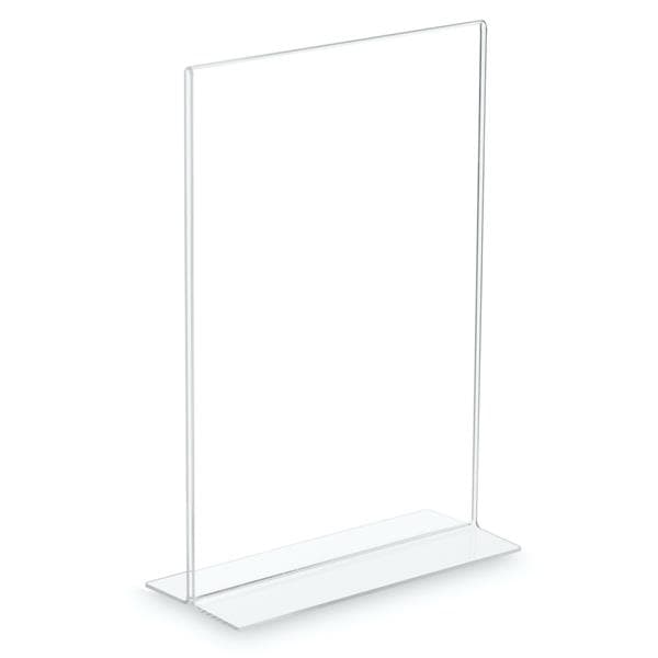 CRISTAL A4 menuholder, T-formet