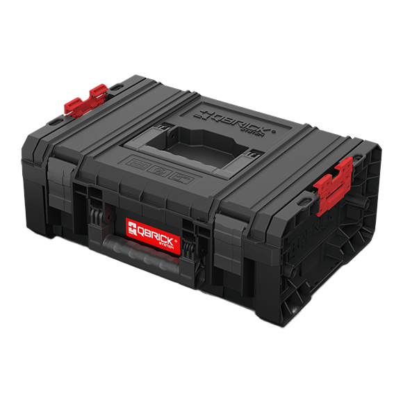 QBRICK SYSTEM PRO TechnicianCase2.0 svart verktygslåda 12 l