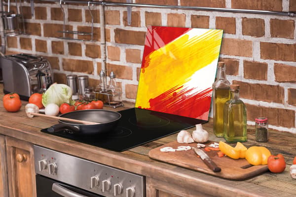 GLAS SKÆREBRÆT 52x40 FARVE