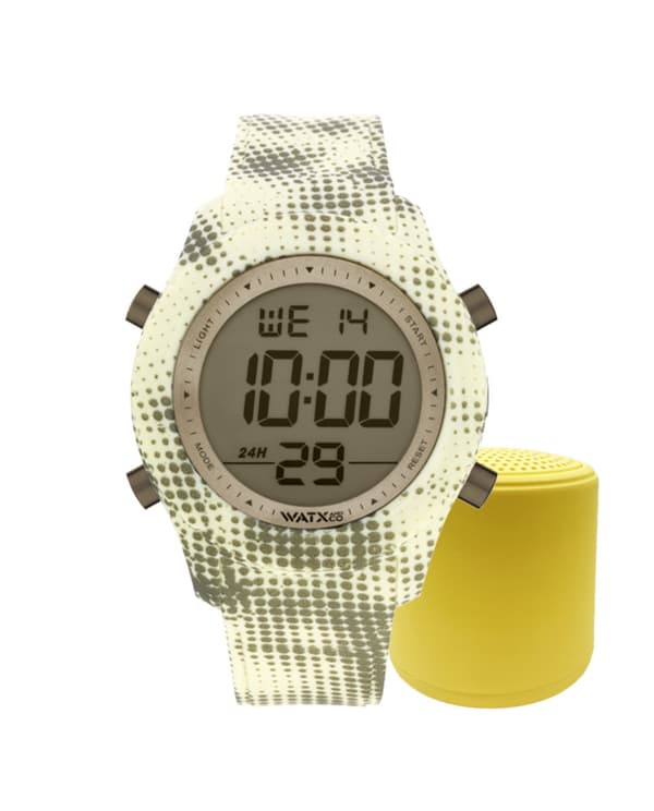 WATXANDCO RELOJ3_L -kello. Kvartsi, harmaa. Unisex.