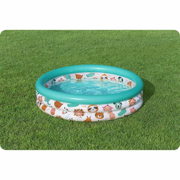Oppustelig børnepool 102x25 cm Bestway 51008N