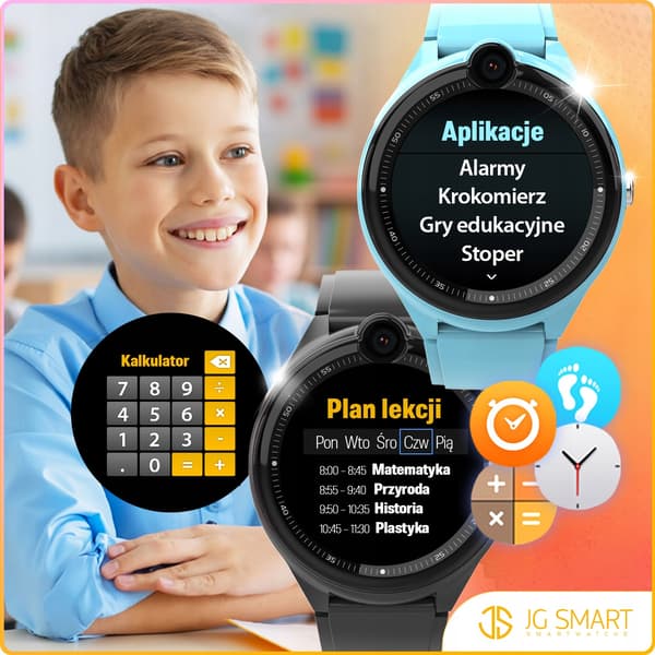 SMARTKLOCKA KT26 LTE - SVART