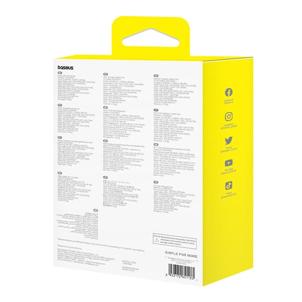 Cube Pro 30W USB-C USB-A -seinälaturi - musta