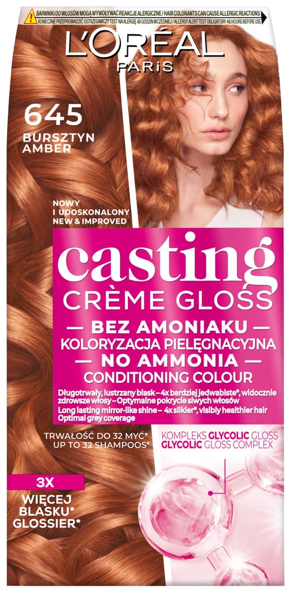 L'ORÉAL Casting Creme Gloss Farvecreme nr. 645 Amber