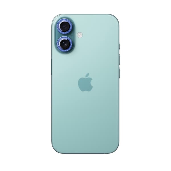 iPhone 16/16 Plus linsebeskyttelsesglas - blå