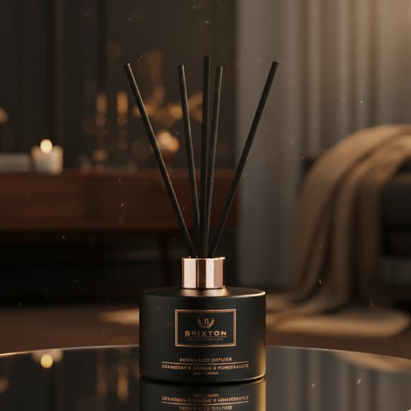 BRIXTON 180ml Tranebær & Jasmin & Granatæble Homms Aroma Diffuser med rør