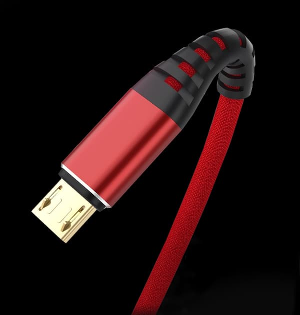 FÖRSTÄRKT MICRO USB SNABBLADDNINGSKABEL LÅNG 2m Koanni