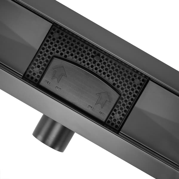 NEOX AFLØB SORT 600 SKU REA-G6601