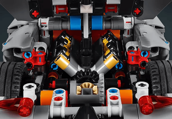 LEGO Technic 42173 Grå Koenigsegg Jesko Absolute Hyperbil 10+ (801 bitar)
