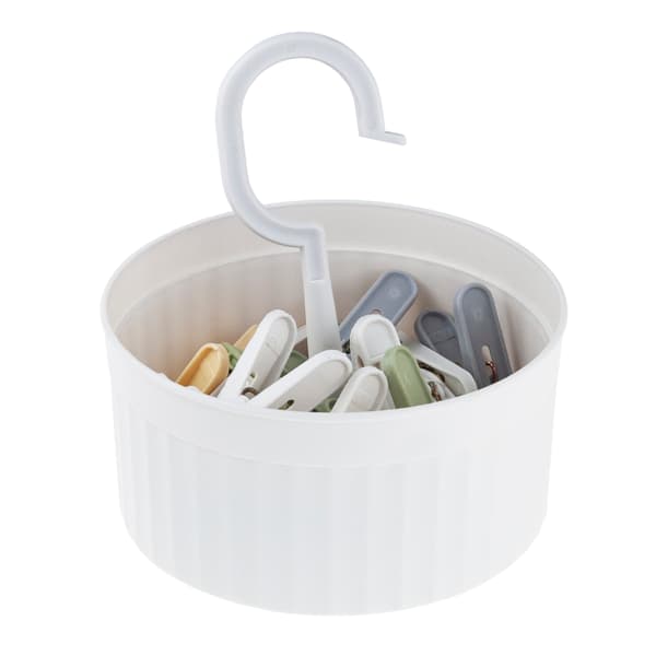 WUI6308 KORGSET MED KLÄMMOR FÖR BADHANDDUKAR