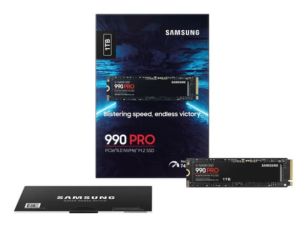 Samsung 990 PRO PCle 4.0 NVMe M.2 1TB SSD