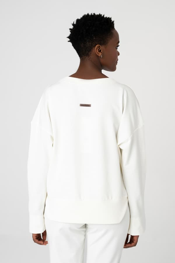 Dam Resal Ecru Sweatshirt 44/46