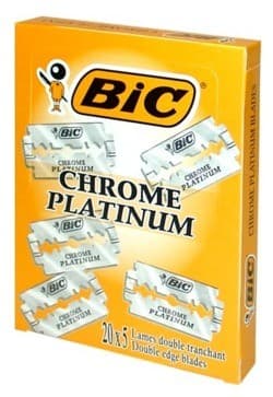 Bic rakblad krom platina 1-pack - 20 st x 5