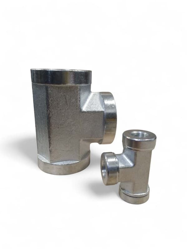 AAA T-stykke 3xGW 1/8" BSP 350 bar