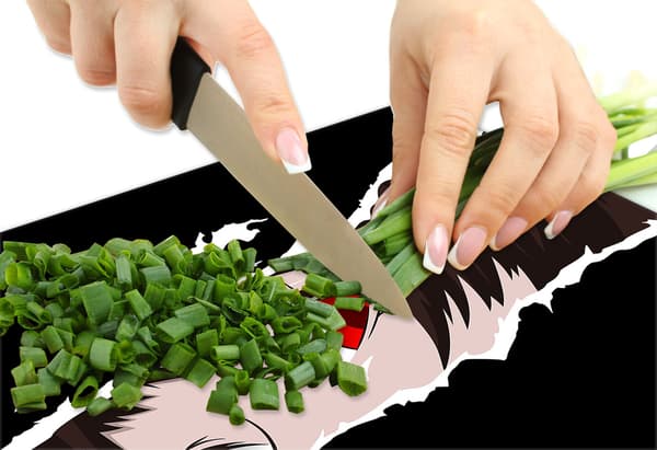 Glasbeskytter til komfur 90x52 Anime