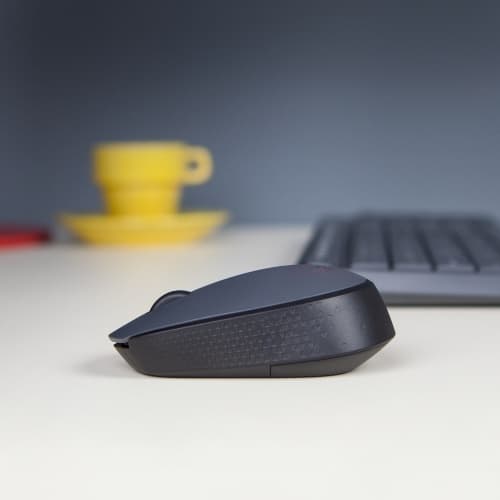 Logitech M170 trådløs mus, RF trådløs, 1000 DPI, grå/sort