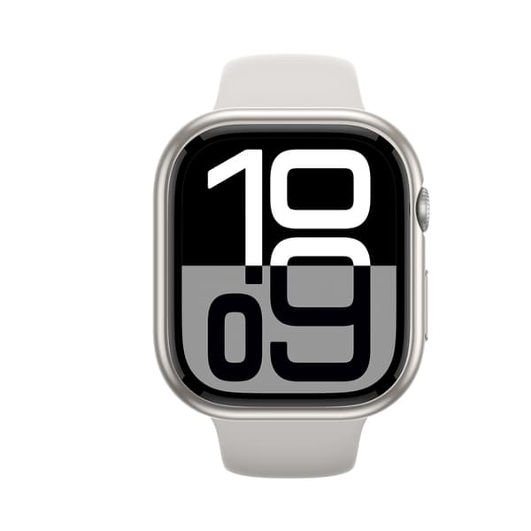 Apple Watch 46mm Minimal-boett – Silver