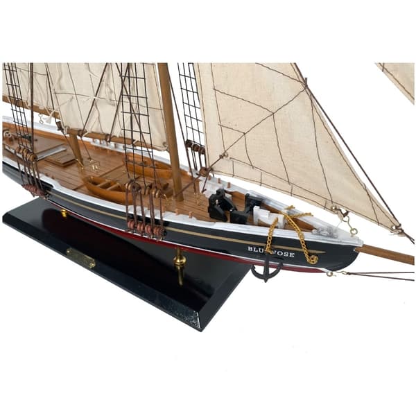 Blånosigt segelfartygsmodell 80 cm