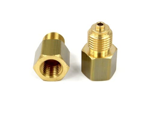 Reduktionsnippel til AB 1/2" / 1/4" manometer