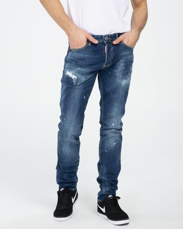 DSQUARED2 Herr Slim Jeans -40 - Storlek: IT56