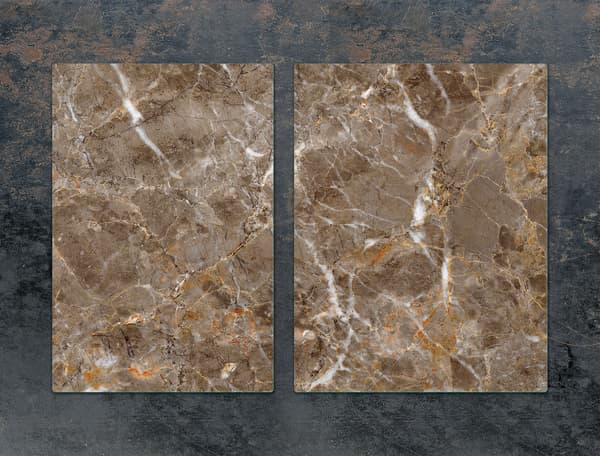 GLASBESKYTTELSESPLADE 75x52 MARMOR