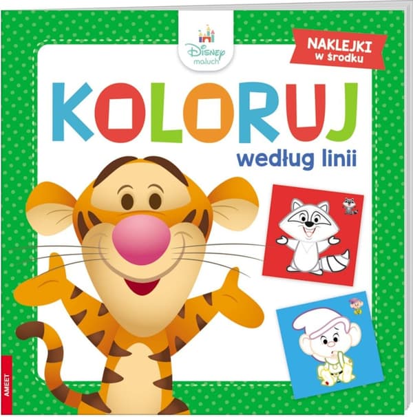 Disney Toddler. Farvelæg efter linjerne