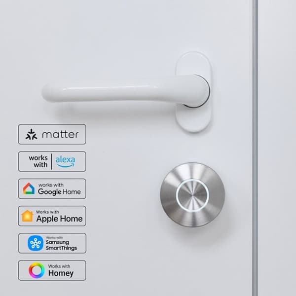 Nuki Smart Lock Pro Smart Dörrlås Silver, 290g