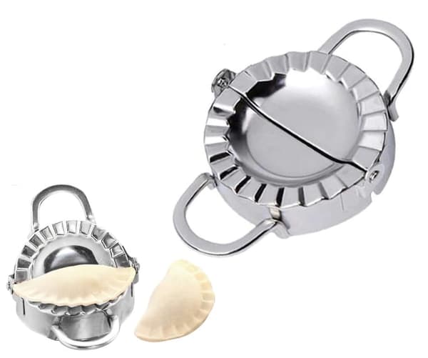 XL-dumplingmaskin, dumplingform i rostfritt stål, 9,5 cm