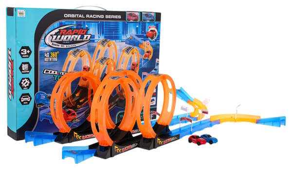 Burning Loop racerbane + biler 38 stk.